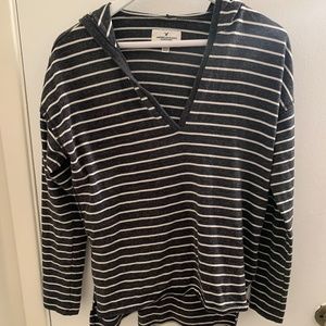 Dark Grey Striped Sweater